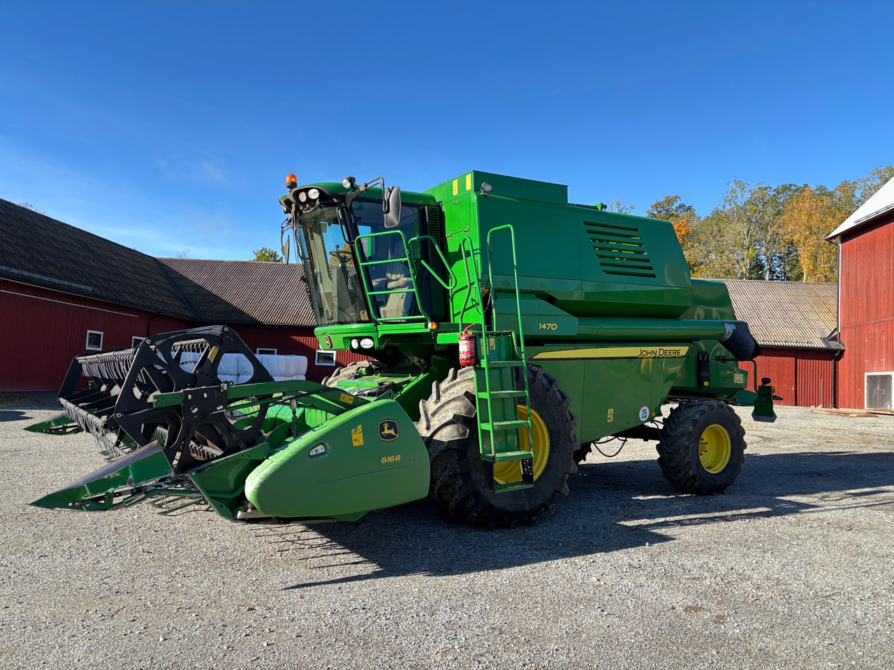 John Deere 1470 - Máy gặt đập: hình 1 John Deere 1470 - Máy gặt đập: hình 1