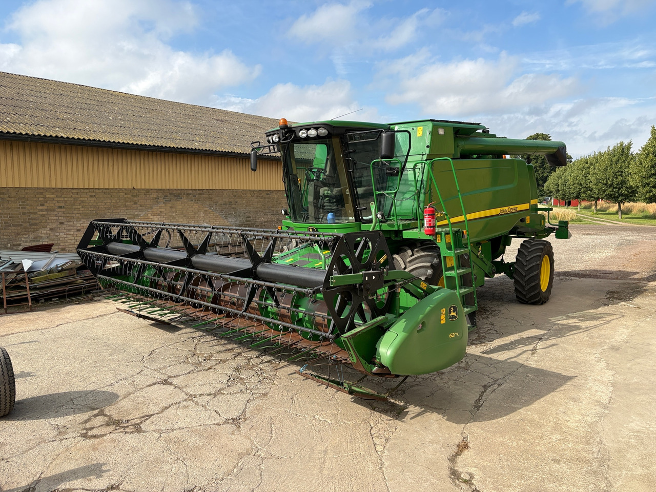 John Deere W540 - Máy gặt đập: hình 1 John Deere W540 - Máy gặt đập: hình 1