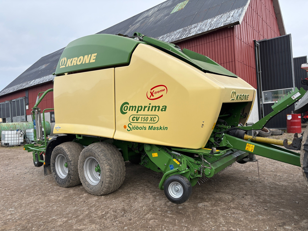 Krone Comprima CV 150 XC - Máy đóng kiện tròn: hình 1 Krone Comprima CV 150 XC - Máy đóng kiện tròn: hình 1