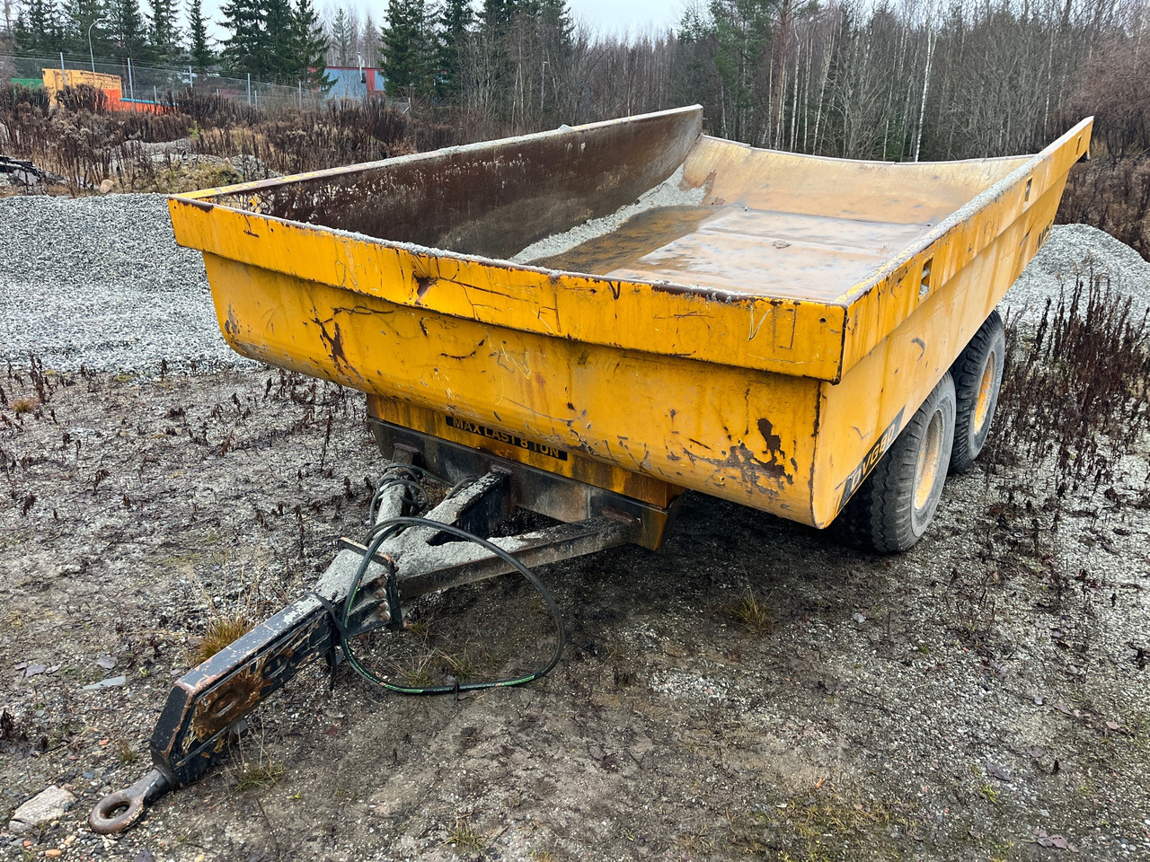 NMS DVG80 - Rơ moóc ben: hình 1 NMS DVG80 - Rơ moóc ben: hình 1