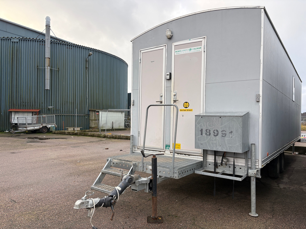 Norrlandsvagnar OMT5-50D - Container xây dựng, Rơ moóc: hình 1 Norrlandsvagnar OMT5-50D - Container xây dựng, Rơ moóc: hình 1