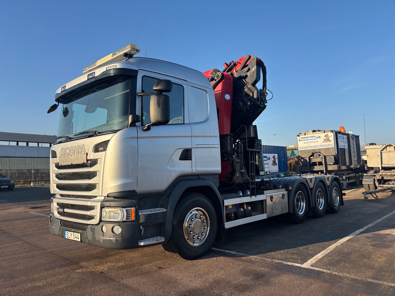 Scania G490 - Xe tải nâng móc: hình 1 Scania G490 - Xe tải nâng móc: hình 1