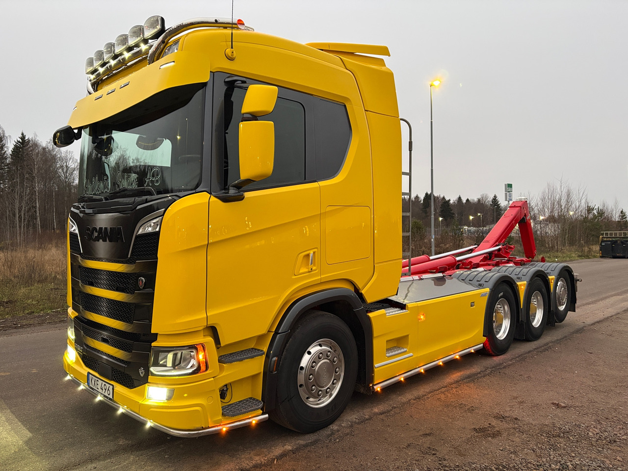 Scania - Xe tải nâng móc: hình 1 Scania - Xe tải nâng móc: hình 1