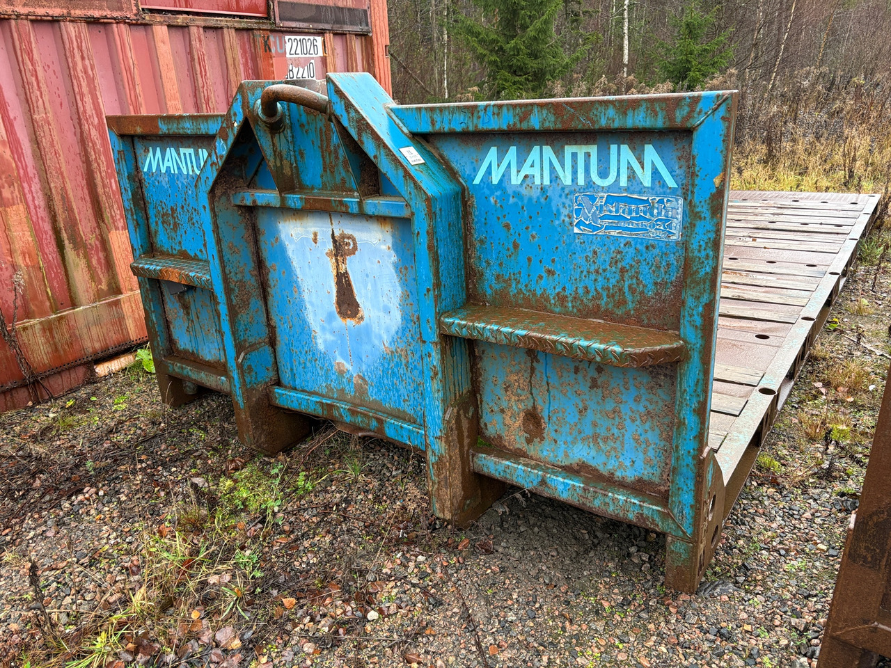 Vislanda - Thùng chứa hooklift: hình 1 Vislanda - Thùng chứa hooklift: hình 1