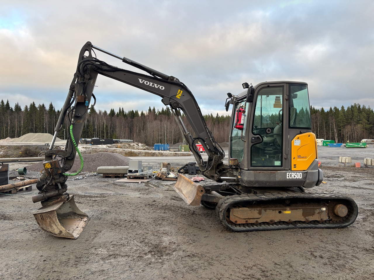 Volvo ECR50D - Máy xúc: hình 1 Volvo ECR50D - Máy xúc: hình 1