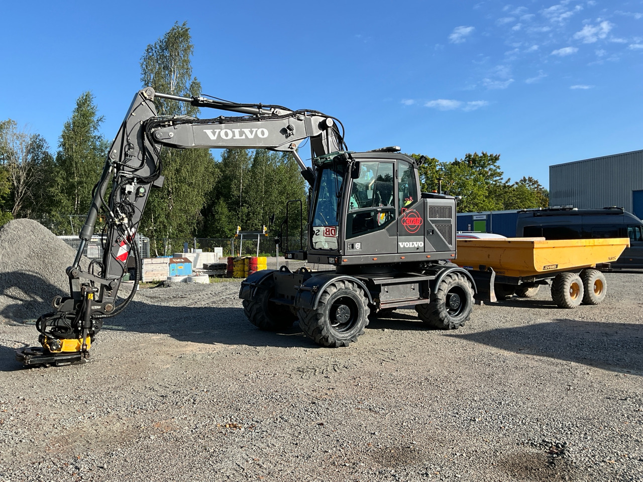 Volvo EWR150E - Máy xúc: hình 1 Volvo EWR150E - Máy xúc: hình 1