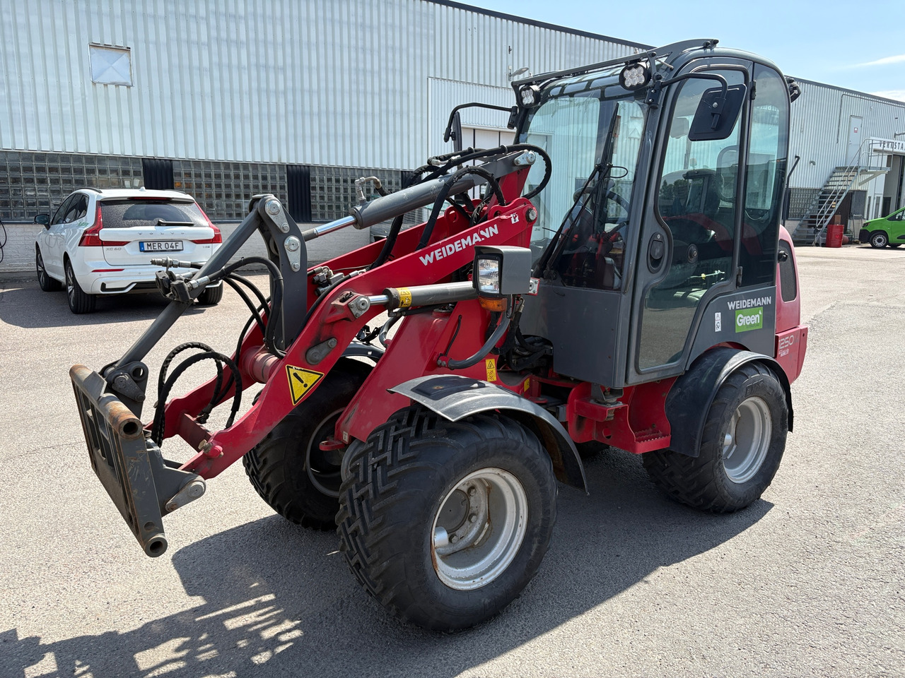 Weidemann 1250 CX35 - Máy xúc lật bánh lốp: hình 1 Weidemann 1250 CX35 - Máy xúc lật bánh lốp: hình 1