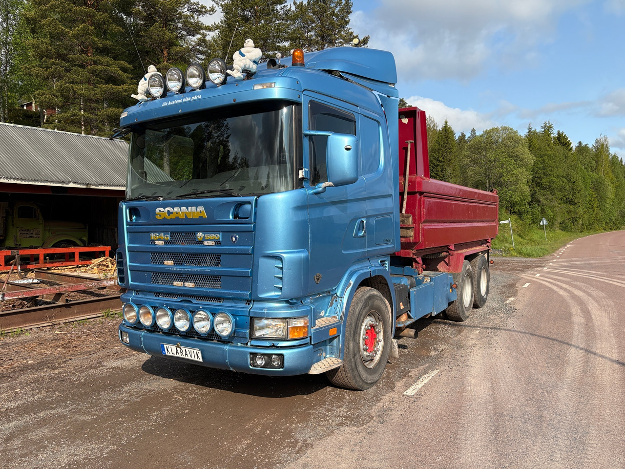 Scania 164G V8 580 - Xe tải: hình 1 Scania 164G V8 580 - Xe tải: hình 1
