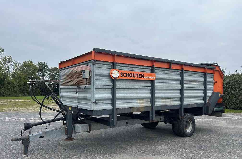 Schouten VDW 210 A voerwagen, doseerwagen - Xe trộn thức ăn gia súc: hình 1 Schouten VDW 210 A voerwagen, doseerwagen - Xe trộn thức ăn gia súc: hình 1