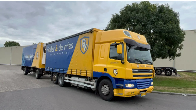 DAF CF 85.410 Schuifzijlen wagen 6x2 Daf CF85 - Xe tải hộp: hình 1 DAF CF 85.410 Schuifzijlen wagen 6x2 Daf CF85 - Xe tải hộp: hình 1