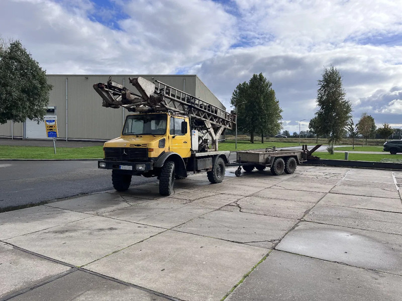 Mercedes-Benz Unimog U1250 Well Drill Brunnenbohr gerat - Giàn khoan: hình 1 Mercedes-Benz Unimog U1250 Well Drill Brunnenbohr gerat - Giàn khoan: hình 1
