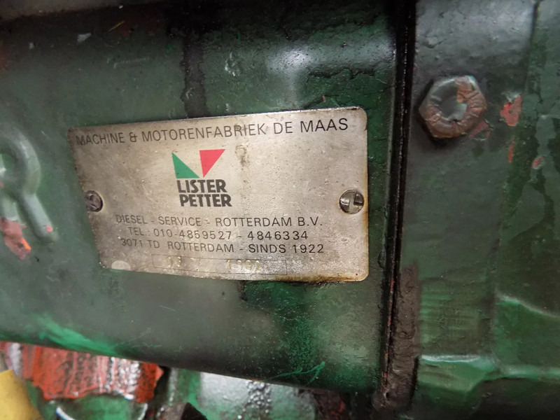Bộ phát điện lister generator aggregaat lister: hình 10