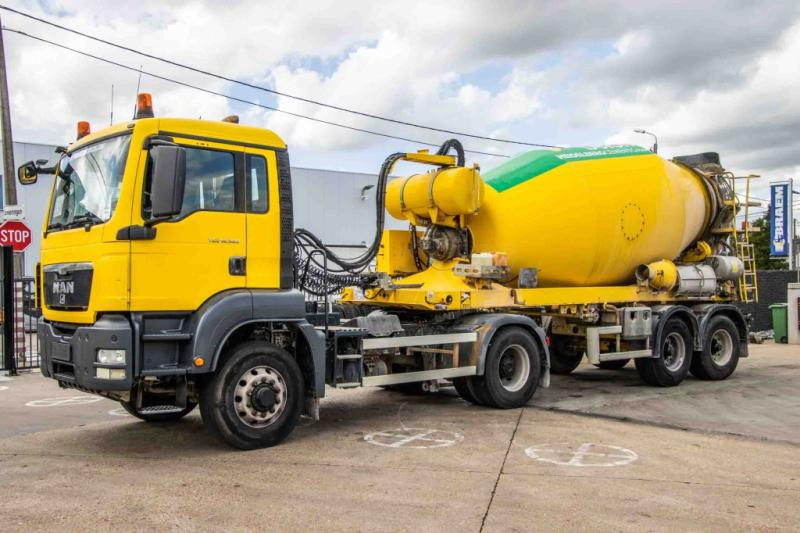 DE BUF BETON MIXER/MALAXEUR/MISCHER 10M3 - Sơ mi rơ moóc trộn bê tông: hình 3 DE BUF BETON MIXER/MALAXEUR/MISCHER 10M3 - Sơ mi rơ moóc trộn bê tông: hình 3