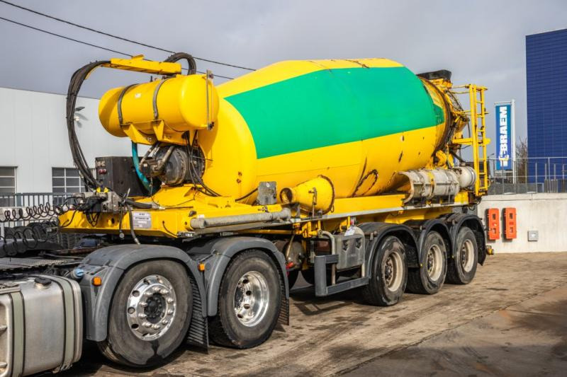 DE BUF BETON MIXER/MALAXEUR/MISCHER 12M3 - Sơ mi rơ moóc trộn bê tông: hình 1 DE BUF BETON MIXER/MALAXEUR/MISCHER 12M3 - Sơ mi rơ moóc trộn bê tông: hình 1