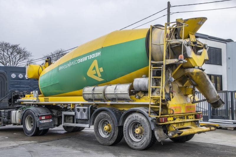 DE BUF BETON MIXER/MALAXEUR/MISCHER-12M3 - Sơ mi rơ moóc trộn bê tông: hình 4 DE BUF BETON MIXER/MALAXEUR/MISCHER-12M3 - Sơ mi rơ moóc trộn bê tông: hình 4