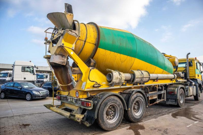 DE BUF BETON MIXER/MISCHER/MALAXEUR12M³ - Sơ mi rơ moóc trộn bê tông: hình 3 DE BUF BETON MIXER/MISCHER/MALAXEUR12M³ - Sơ mi rơ moóc trộn bê tông: hình 3