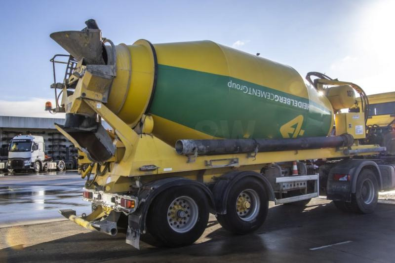 DE BUF MIXER/MALAXEUR/MISCHER-10M3 (gestuurd/gelenkt/dir./steering) - Sơ mi rơ moóc trộn bê tông: hình 4 DE BUF MIXER/MALAXEUR/MISCHER-10M3 (gestuurd/gelenkt/dir./steering) - Sơ mi rơ moóc trộn bê tông: hình 4