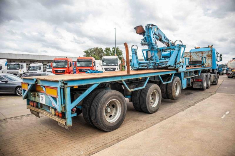 Kennis KRAAN/CRANE/GRUE/KRAN - KENNIS 14 TON/M - Sơ mi rơ moóc thùng lửng/ Phẳng: hình 5 Kennis KRAAN/CRANE/GRUE/KRAN - KENNIS 14 TON/M - Sơ mi rơ moóc thùng lửng/ Phẳng: hình 5