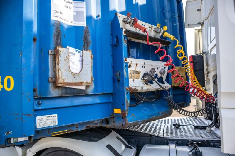 Krone SD27-PLATEAU- 39000 KG MTM - Sơ mi rơ moóc thùng lửng/ Phẳng: hình 5 Krone SD27-PLATEAU- 39000 KG MTM - Sơ mi rơ moóc thùng lửng/ Phẳng: hình 5