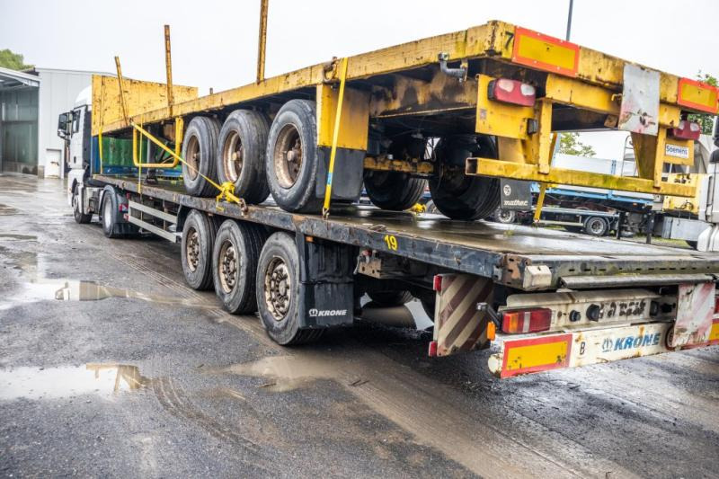 Krone SD27-PLATEAU-39000 KG MTM - Sơ mi rơ moóc thùng lửng/ Phẳng: hình 4 Krone SD27-PLATEAU-39000 KG MTM - Sơ mi rơ moóc thùng lửng/ Phẳng: hình 4