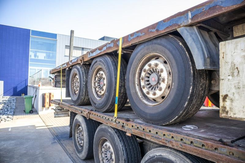 Krone SD27-PLATEAU-39000 KG MTM - Sơ mi rơ moóc thùng lửng/ Phẳng: hình 4 Krone SD27-PLATEAU-39000 KG MTM - Sơ mi rơ moóc thùng lửng/ Phẳng: hình 4