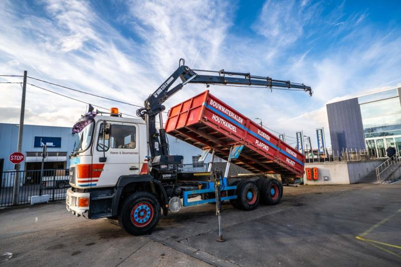 MAN 33.422 DF + HIAB 220 C-5 - Xe ben, Xe cẩu tự hành: hình 1 MAN 33.422 DF + HIAB 220 C-5 - Xe ben, Xe cẩu tự hành: hình 1