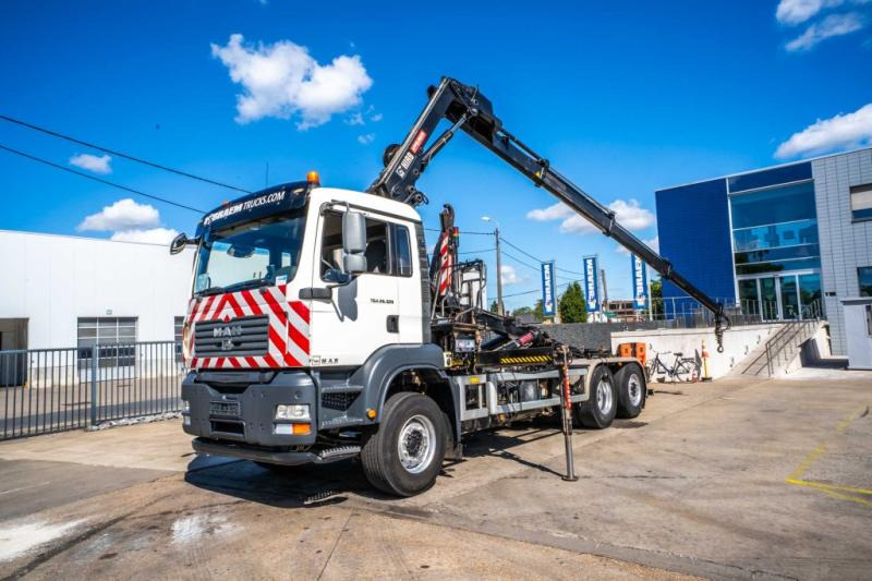 MAN TGA 26.320 BL -6X2-4+HIAB 122 E3 HIDUO - Xe tải nâng móc, Xe cẩu tự hành: hình 1 MAN TGA 26.320 BL -6X2-4+HIAB 122 E3 HIDUO - Xe tải nâng móc, Xe cẩu tự hành: hình 1