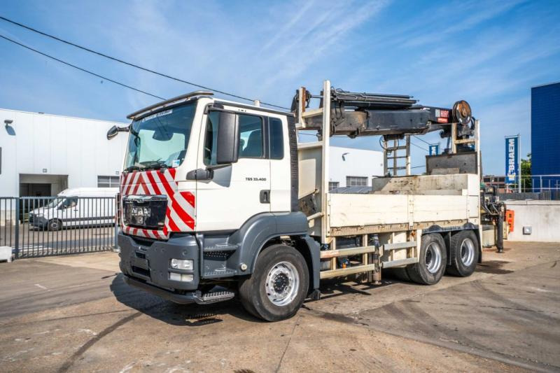 MAN TGS 33.400 BB - HIAB 377 E-5 HIPRO - Xe tải thùng lửng/ Phẳng, Xe cẩu tự hành: hình 2 MAN TGS 33.400 BB - HIAB 377 E-5 HIPRO - Xe tải thùng lửng/ Phẳng, Xe cẩu tự hành: hình 2