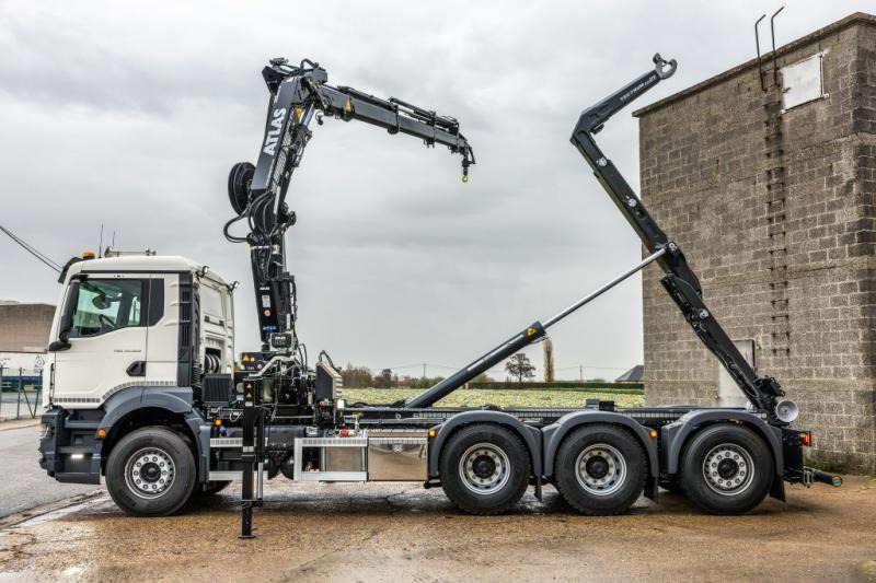 MAN TGS 35.520 BL - ATLAS 240.2E - Xe tải nâng móc, Xe cẩu tự hành: hình 2 MAN TGS 35.520 BL - ATLAS 240.2E - Xe tải nâng móc, Xe cẩu tự hành: hình 2