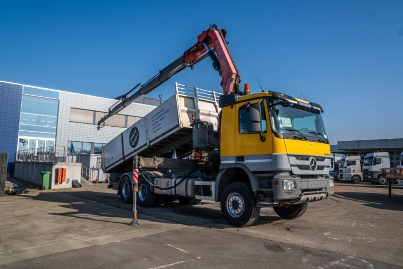 Mercedes ACTROS 3344 K-MP3+FASSI F245 - Xe ben, Xe cẩu tự hành: hình 2 Mercedes ACTROS 3344 K-MP3+FASSI F245 - Xe ben, Xe cẩu tự hành: hình 2