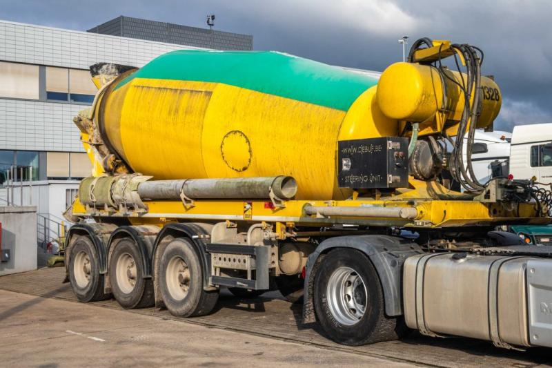 DE BUF BETON MIXER/MISCHER/MALAXEUR12M³ - Sơ mi rơ moóc: hình 2 DE BUF BETON MIXER/MISCHER/MALAXEUR12M³ - Sơ mi rơ moóc: hình 2
