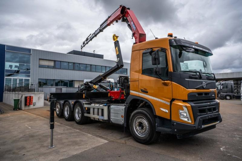 Volvo FMX 430-8x4+HMF 2820/6xhydr. - Xe tải nâng móc, Xe cẩu tự hành: hình 2 Volvo FMX 430-8x4+HMF 2820/6xhydr. - Xe tải nâng móc, Xe cẩu tự hành: hình 2