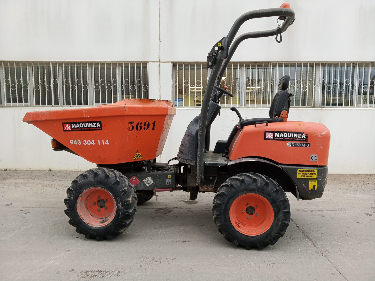 AUSA D150 AHG - Xe ben đổ mini: hình 1 AUSA D150 AHG - Xe ben đổ mini: hình 1