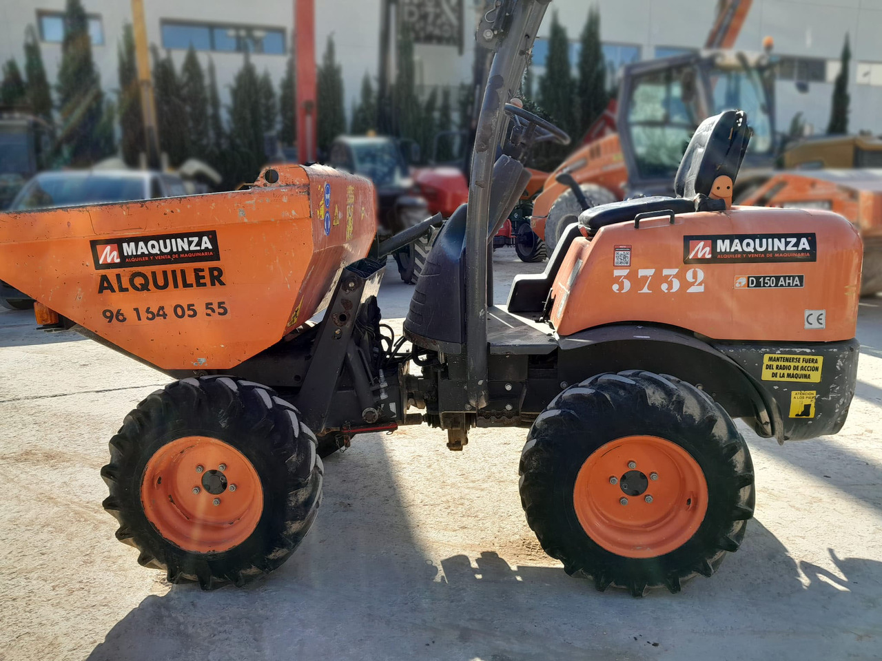 AUSA D150AHA - Xe ben đổ mini: hình 5 AUSA D150AHA - Xe ben đổ mini: hình 5
