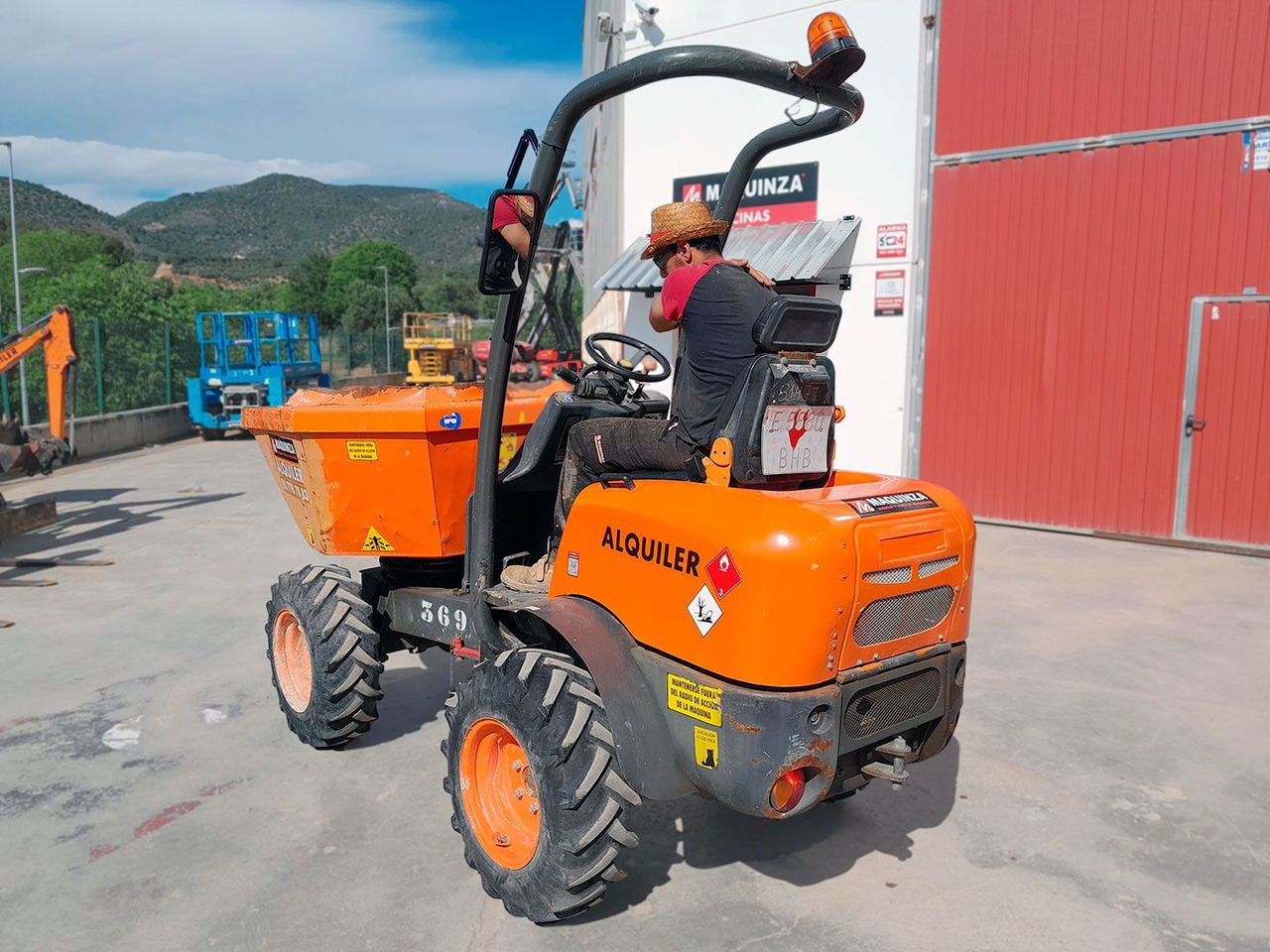 AUSA D150AHG - Xe ben đổ mini: hình 5 AUSA D150AHG - Xe ben đổ mini: hình 5