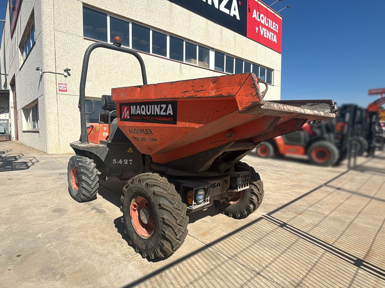 AUSA D350 AHG - Xe ben đổ mini: hình 5 AUSA D350 AHG - Xe ben đổ mini: hình 5