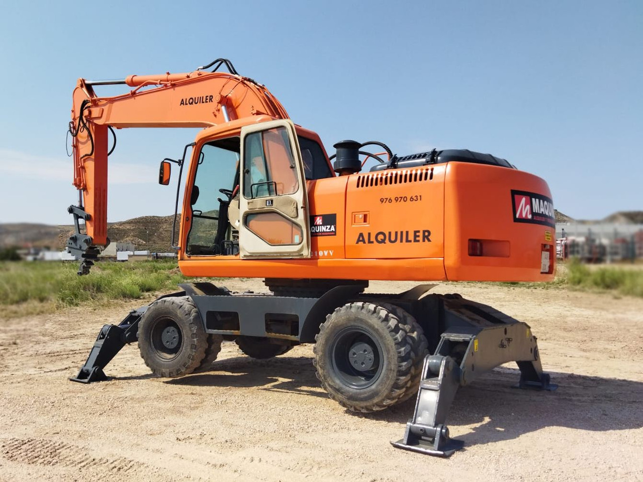DAEWOO 210 W-V M4E (LOC) - Máy xúc bánh lốp: hình 5 DAEWOO 210 W-V M4E (LOC) - Máy xúc bánh lốp: hình 5