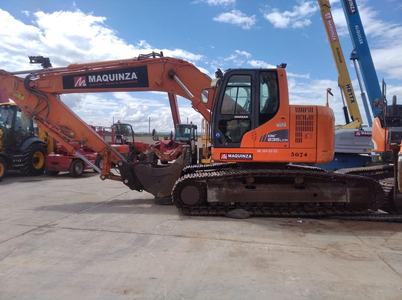 DOOSAN DX235LCR - Máy xúc bánh xích: hình 4 DOOSAN DX235LCR - Máy xúc bánh xích: hình 4