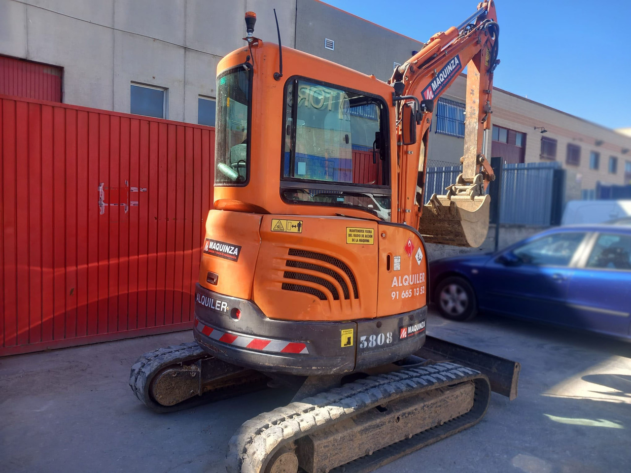 DOOSAN DX35Z - Máy xúc mini: hình 4 DOOSAN DX35Z - Máy xúc mini: hình 4
