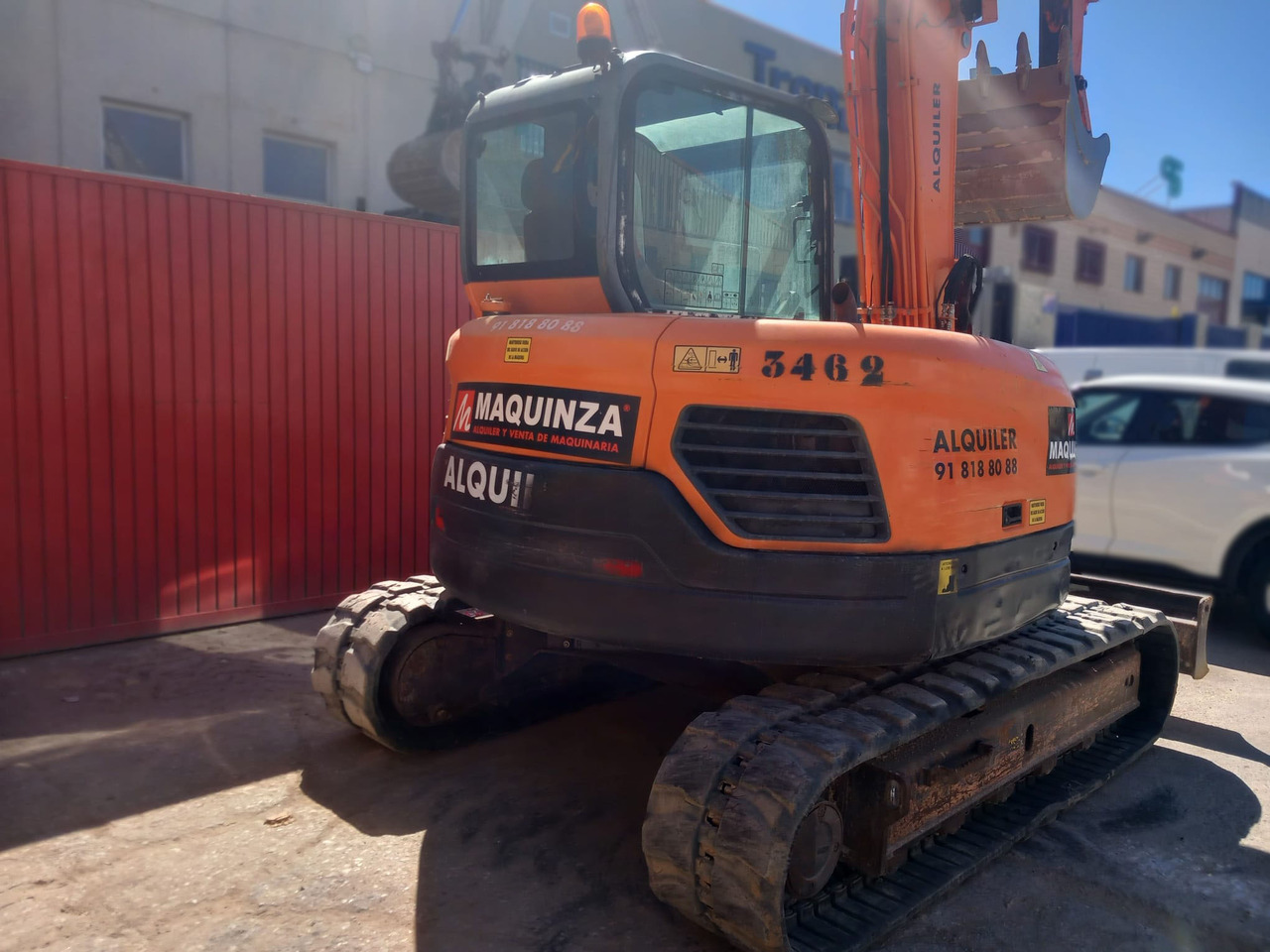 DOOSAN DX85R-3 - Máy xúc mini: hình 2 DOOSAN DX85R-3 - Máy xúc mini: hình 2