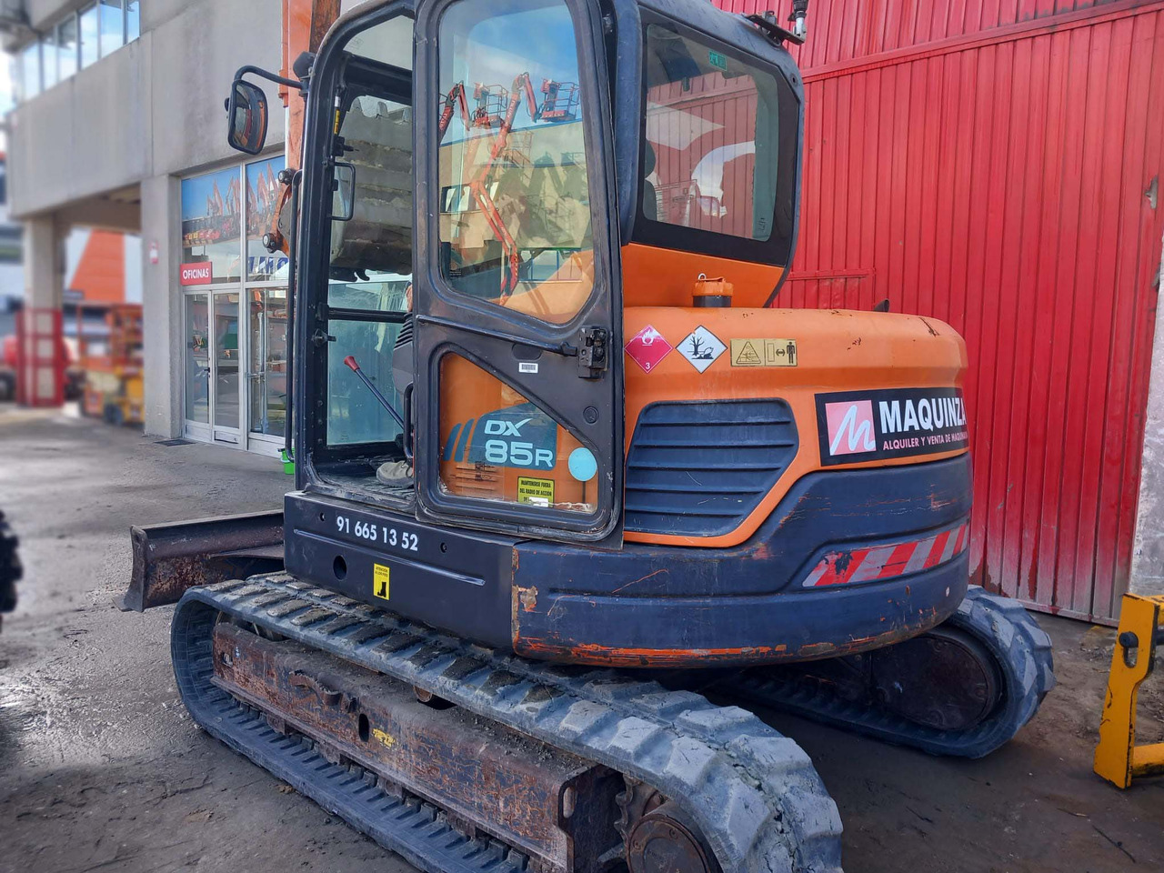 DOOSAN DX85R-3 - Máy xúc mini: hình 2 DOOSAN DX85R-3 - Máy xúc mini: hình 2
