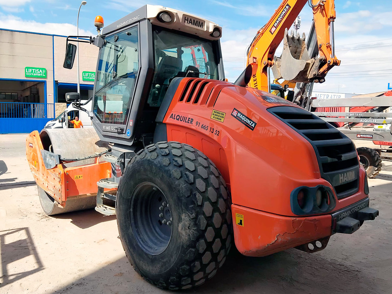 HAMM H16i - Máy đầm: hình 2 HAMM H16i - Máy đầm: hình 2