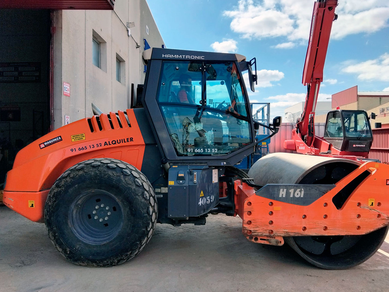 HAMM H16i - Máy đầm: hình 1 HAMM H16i - Máy đầm: hình 1