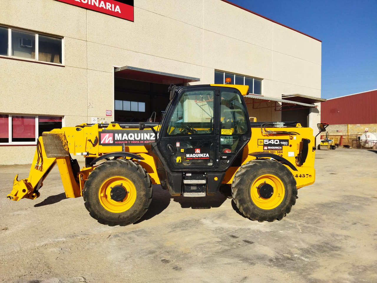 JCB 540.180 - Xe nhấc hình viễn vọng kính: hình 1 JCB 540.180 - Xe nhấc hình viễn vọng kính: hình 1