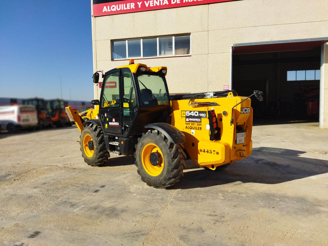JCB 540.180 - Xe nhấc hình viễn vọng kính: hình 3 JCB 540.180 - Xe nhấc hình viễn vọng kính: hình 3
