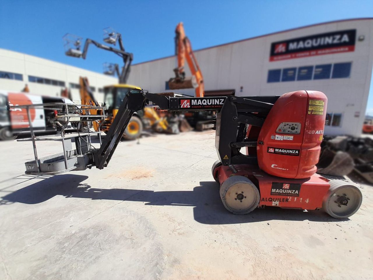 MANITOU 120AETJ C - Xe nâng người nhiều khớp nối: hình 1 MANITOU 120AETJ C - Xe nâng người nhiều khớp nối: hình 1