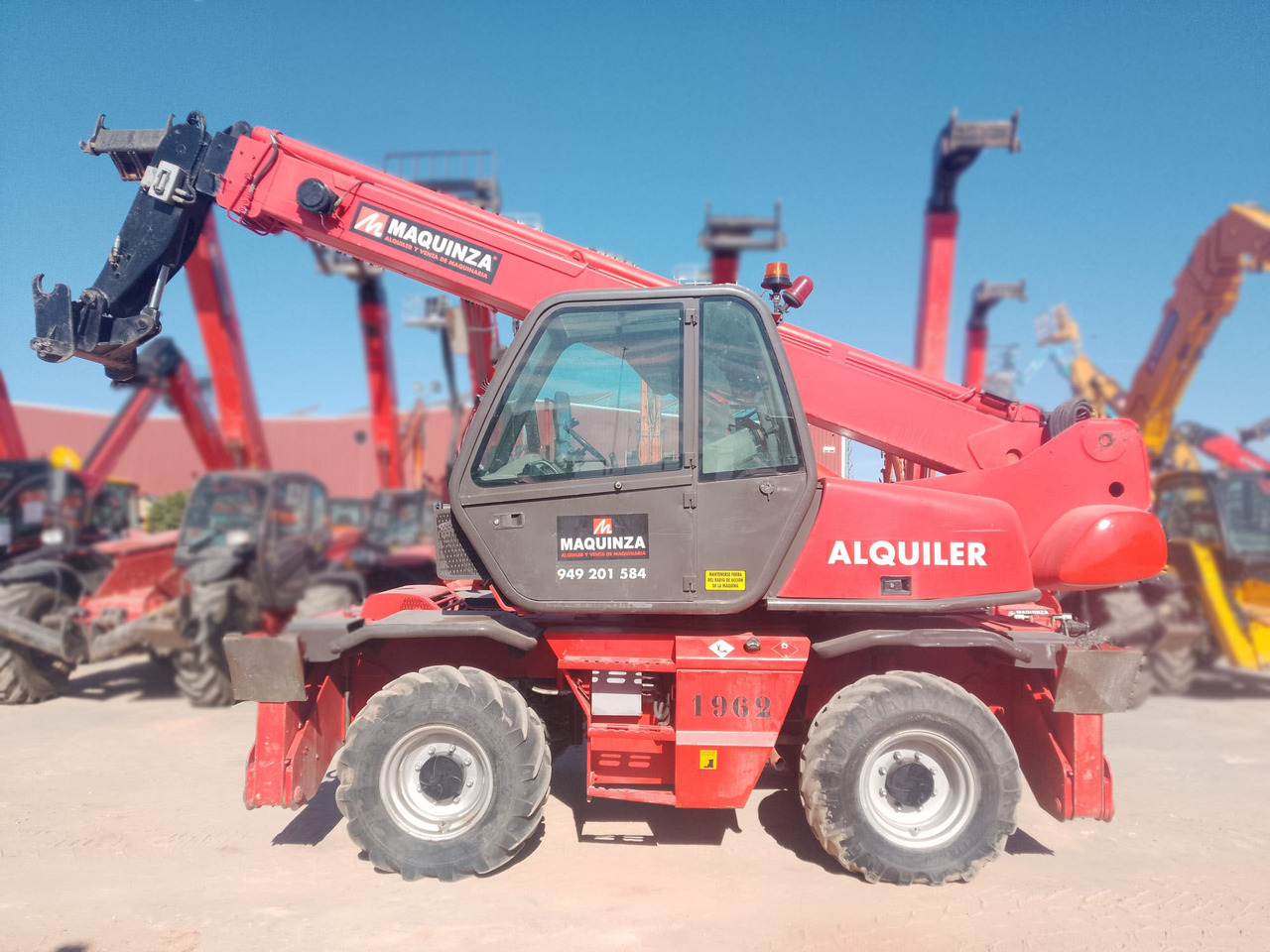 MANITOU MRT1635 - Xe nhấc hình viễn vọng kính: hình 1 MANITOU MRT1635 - Xe nhấc hình viễn vọng kính: hình 1