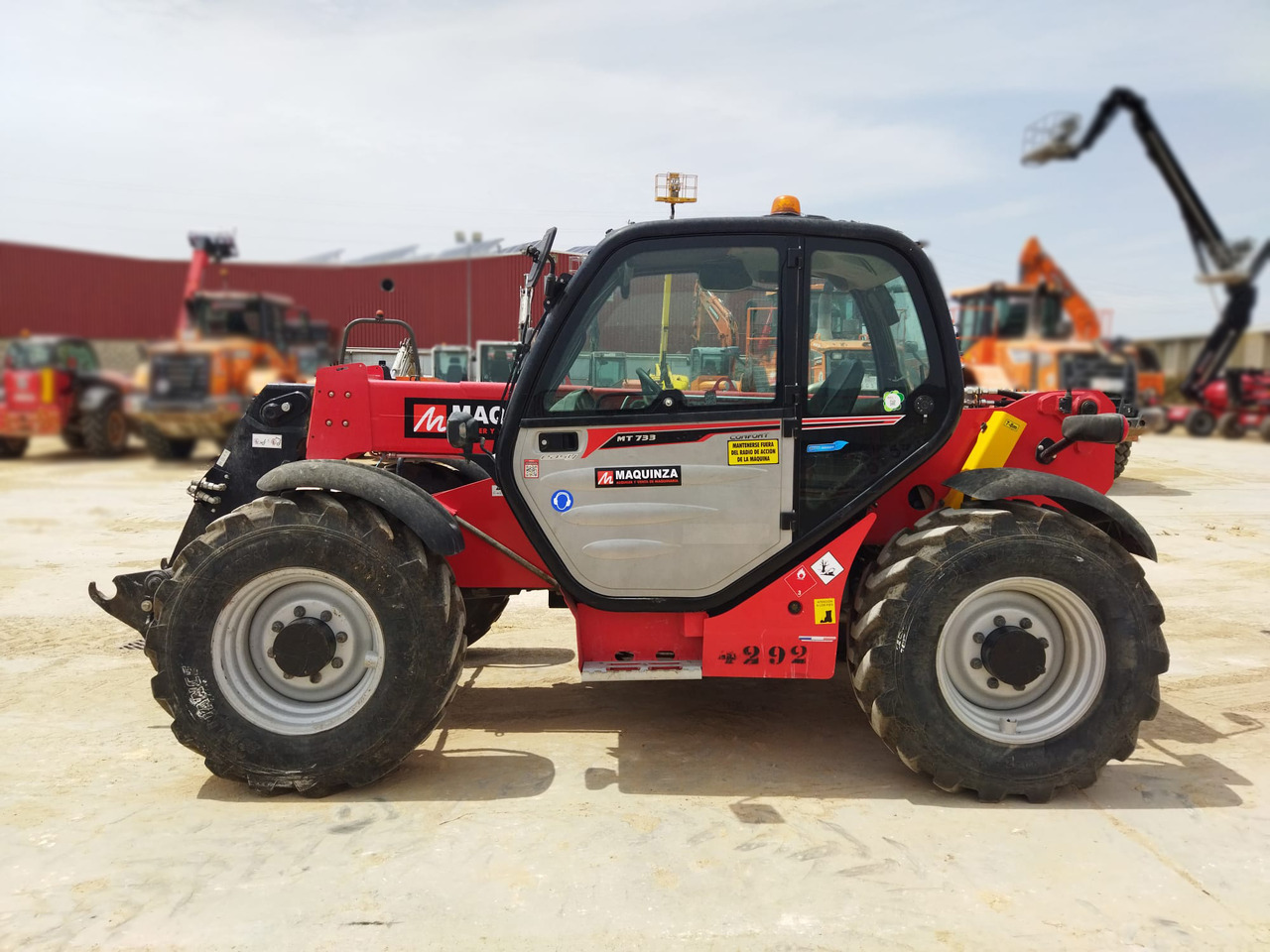 MANITOU MT733 EASY 75D - Xe nhấc hình viễn vọng kính: hình 1 MANITOU MT733 EASY 75D - Xe nhấc hình viễn vọng kính: hình 1