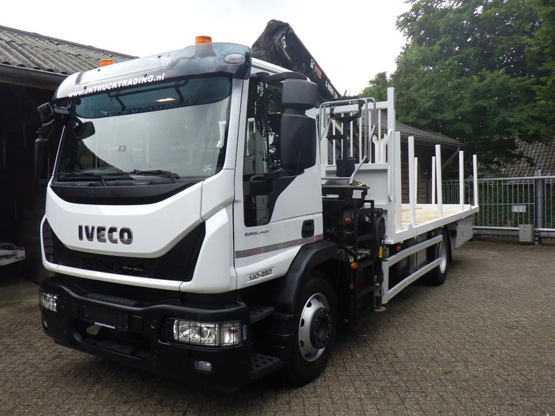 Iveco EuroCargo 140 250 / 6 cilinder / Manual / Bladgeveerd / Hiab X-HIDUO 158 / Radiografisch / Drilling / Winch - Xe cẩu tự hành: hình 1 Iveco EuroCargo 140 250 / 6 cilinder / Manual / Bladgeveerd / Hiab X-HIDUO 158 / Radiografisch / Drilling / Winch - Xe cẩu tự hành: hình 1