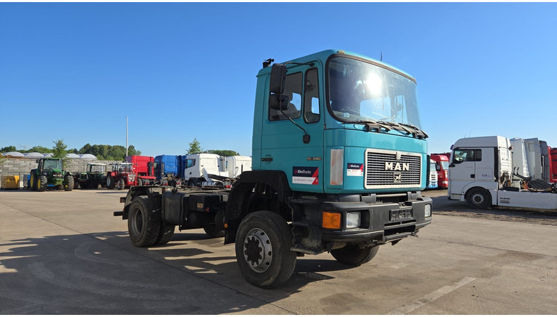 MAN 19.342 (4X4 / ALLRAD / AUXILAIRY / EURO 2 / FULL STEEL SUSP. / LAMES) - Xe tải khung gầm: hình 2 MAN 19.342 (4X4 / ALLRAD / AUXILAIRY / EURO 2 / FULL STEEL SUSP. / LAMES) - Xe tải khung gầm: hình 2